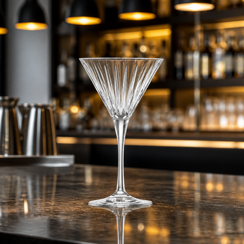 210ml Commercial Martini Glasses - 12 Pack Eco-Crystal Clear