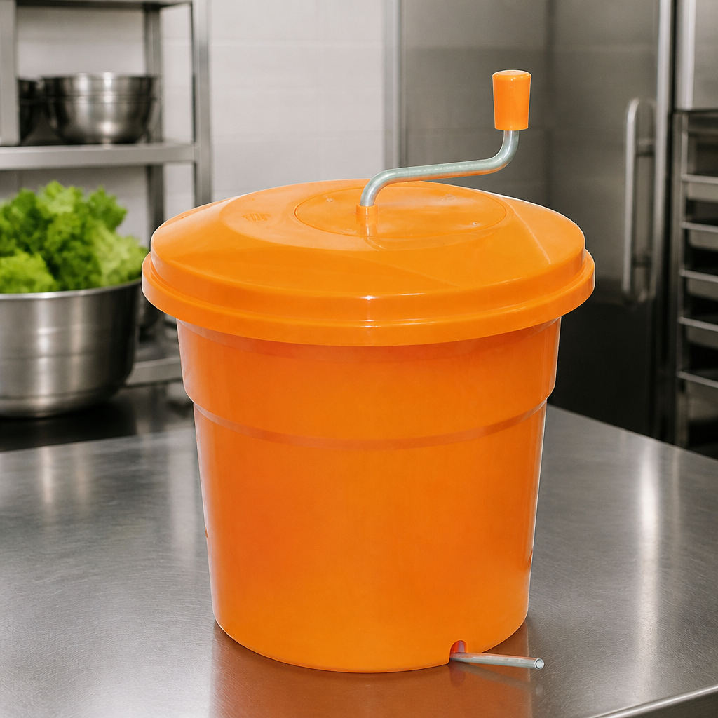 20L Commercial Manual Salad Spinner for Kitchen Use
