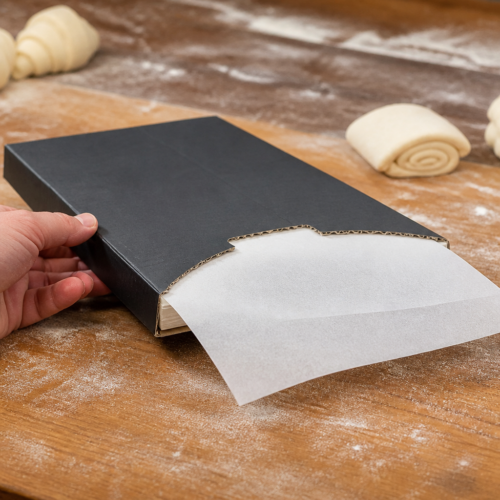 Greaseproof Baking Paper 325 x 530mm 500 Pack for commercial use