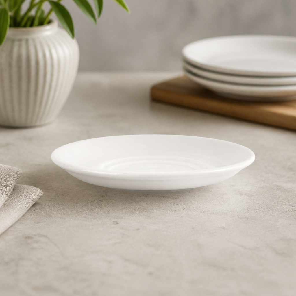 Commercial Whiteware Saucers 150mm Pack of 24 Durable Design
