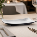 Commercial Melamine Curved Rectangular Platter 11 Inch
