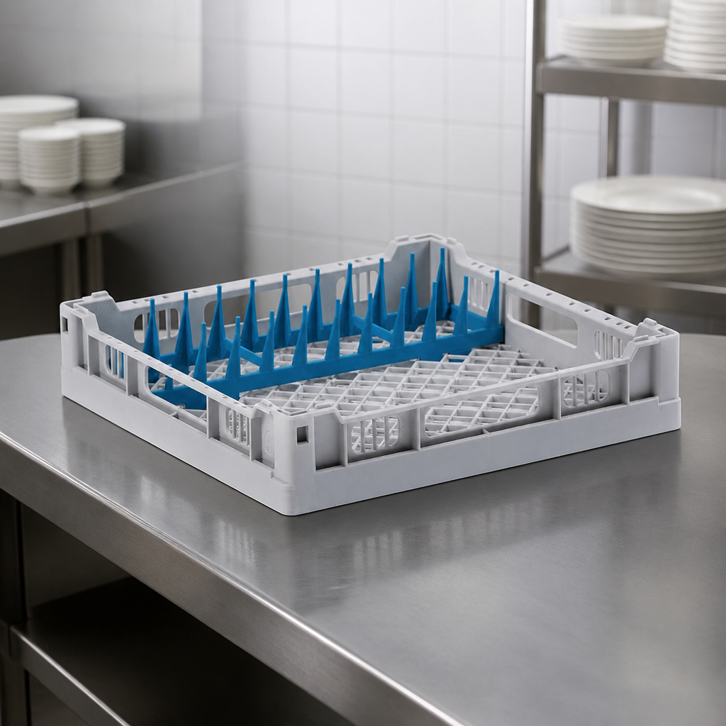 Commercial Ware Washer Plate Basket for 9 Full Size Plates