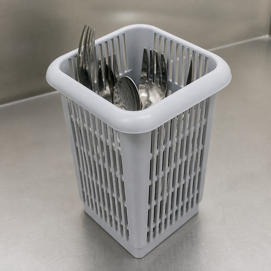 Commercial Cutlery Holder Basket for Warewasher 150mm High