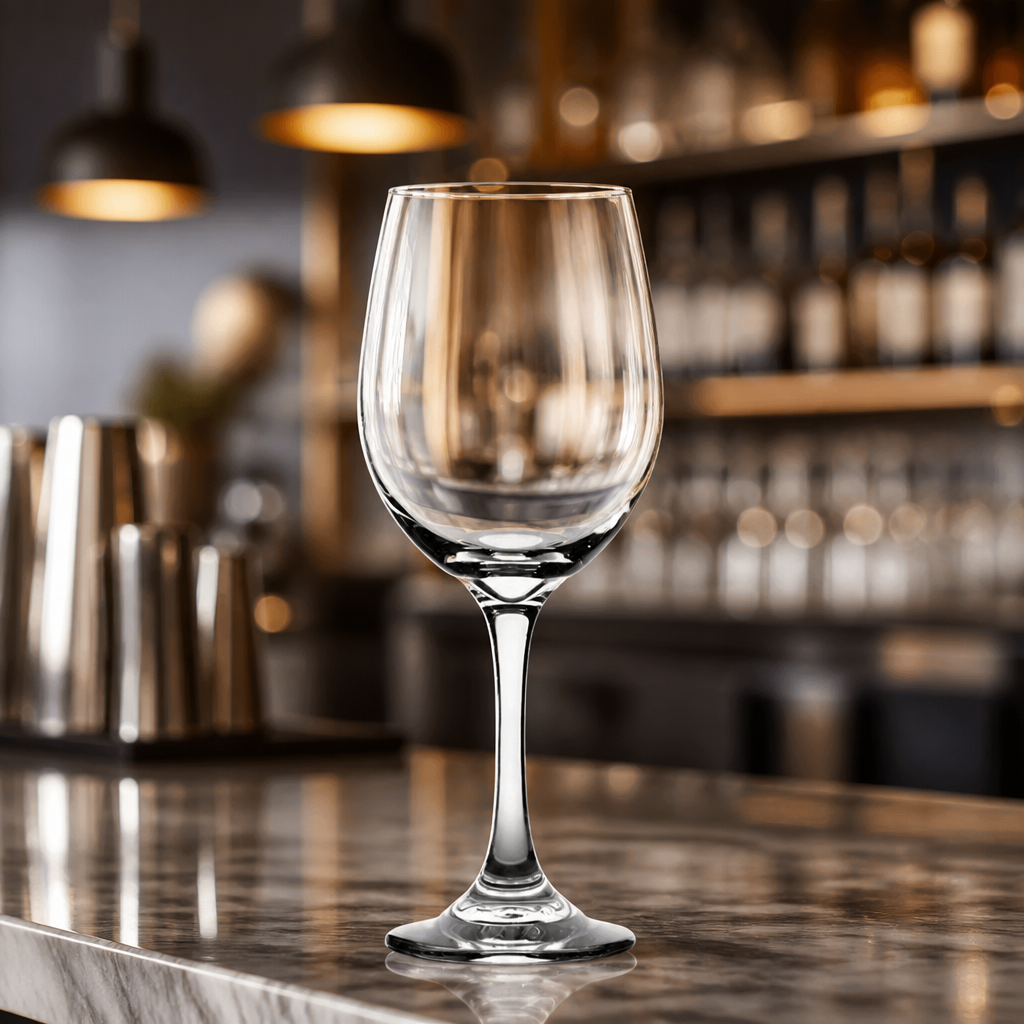 Commercial Wine Glasses 440ml - 12 Pack Clear Stemware