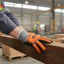 Premium Cut Level D Impact Gloves with Sandy Nitrile Coating for High Dexterity and Flexibility