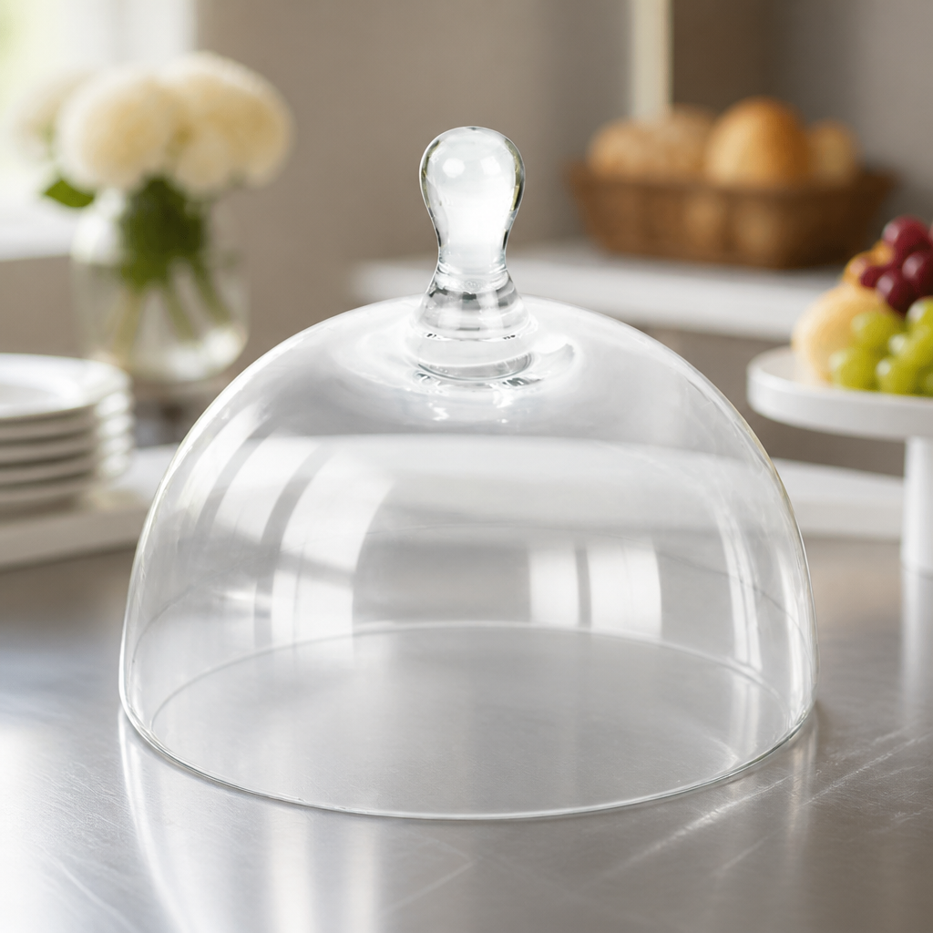 Large Glass Cloche Food Cover for Cheeseboards and Cakes