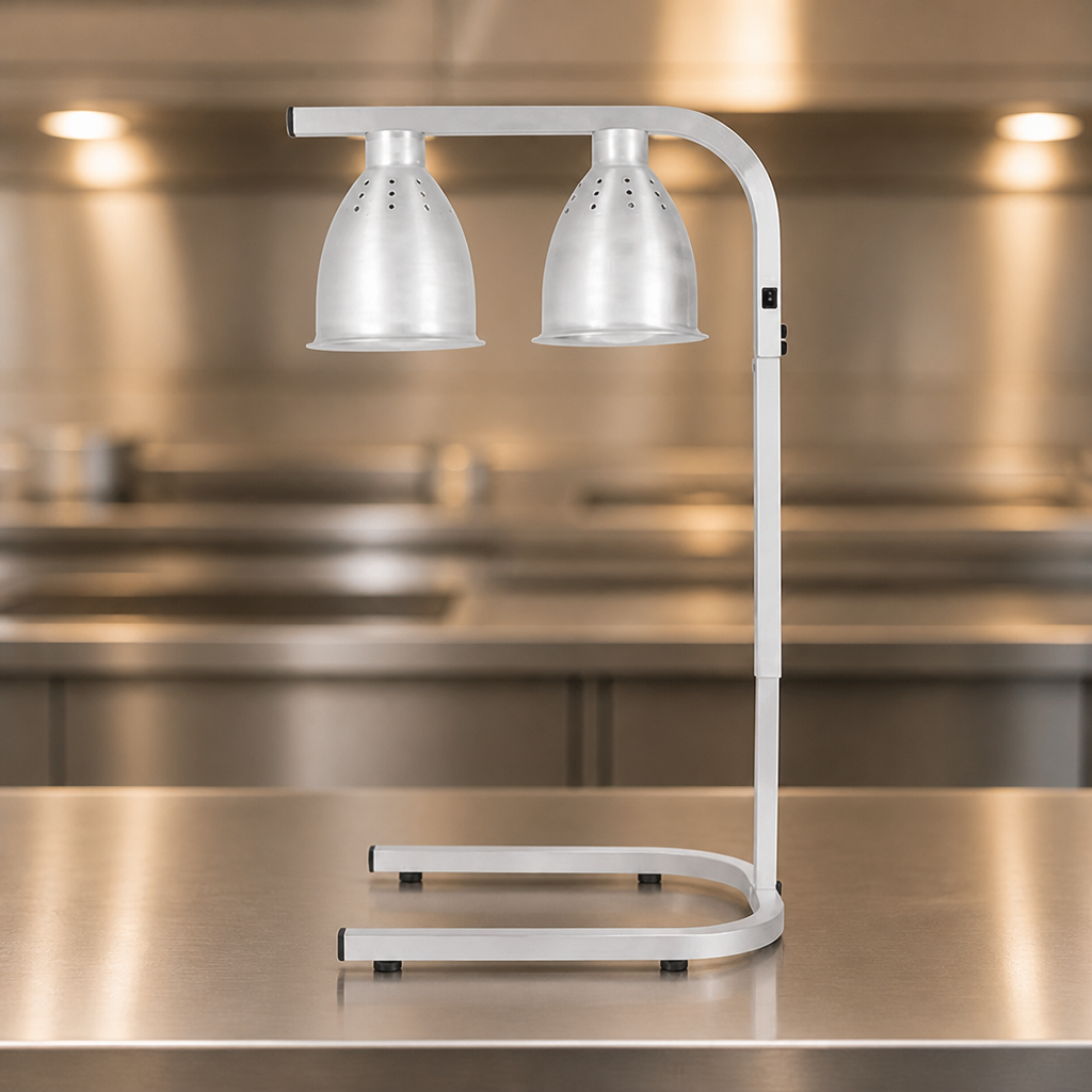 Commercial Electric Food Warmer 800mm Aluminium Silver