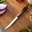 Commercial Steak Knives Set of 6 for Meat and Pizza Cutting