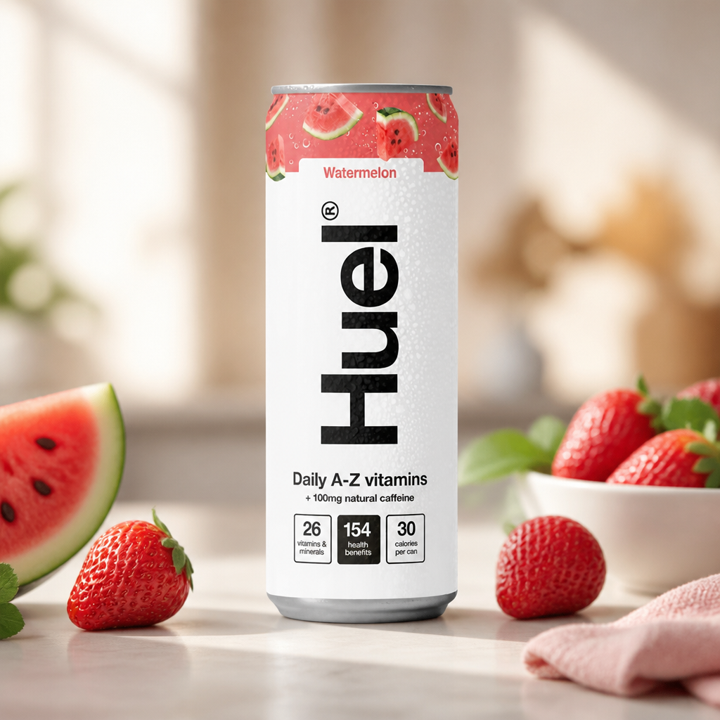 Vitamin Drink Strawberry Watermelon 12 Pack Soft Drinks