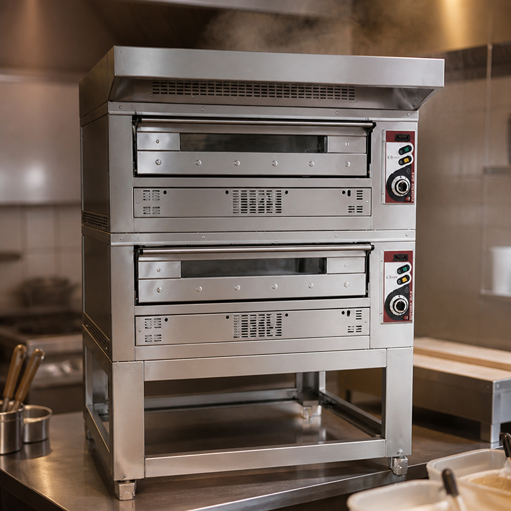 Commercial Extractor Hood for Pizza Oven 1420mm Stainless Steel