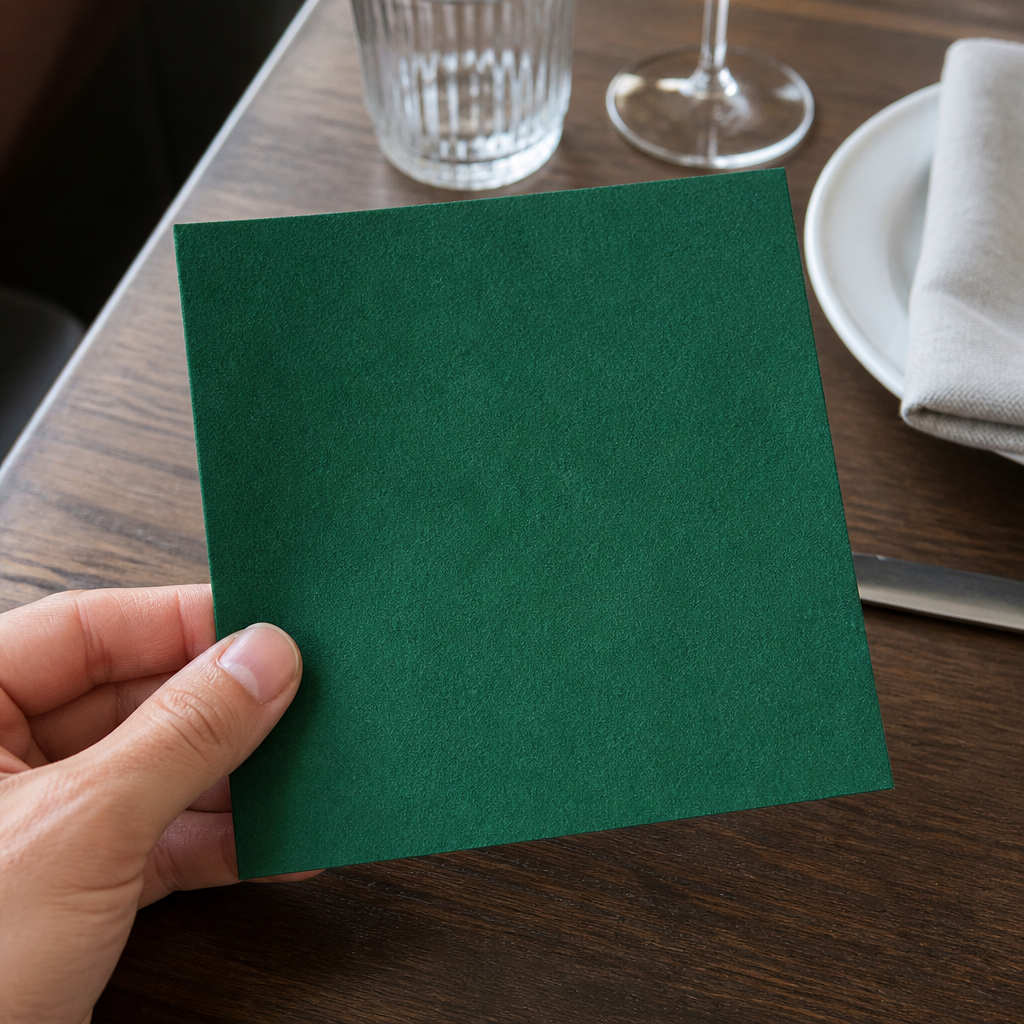 Commercial Recyclable Paper Napkins 33x33cm 2-Ply 2000 Pack