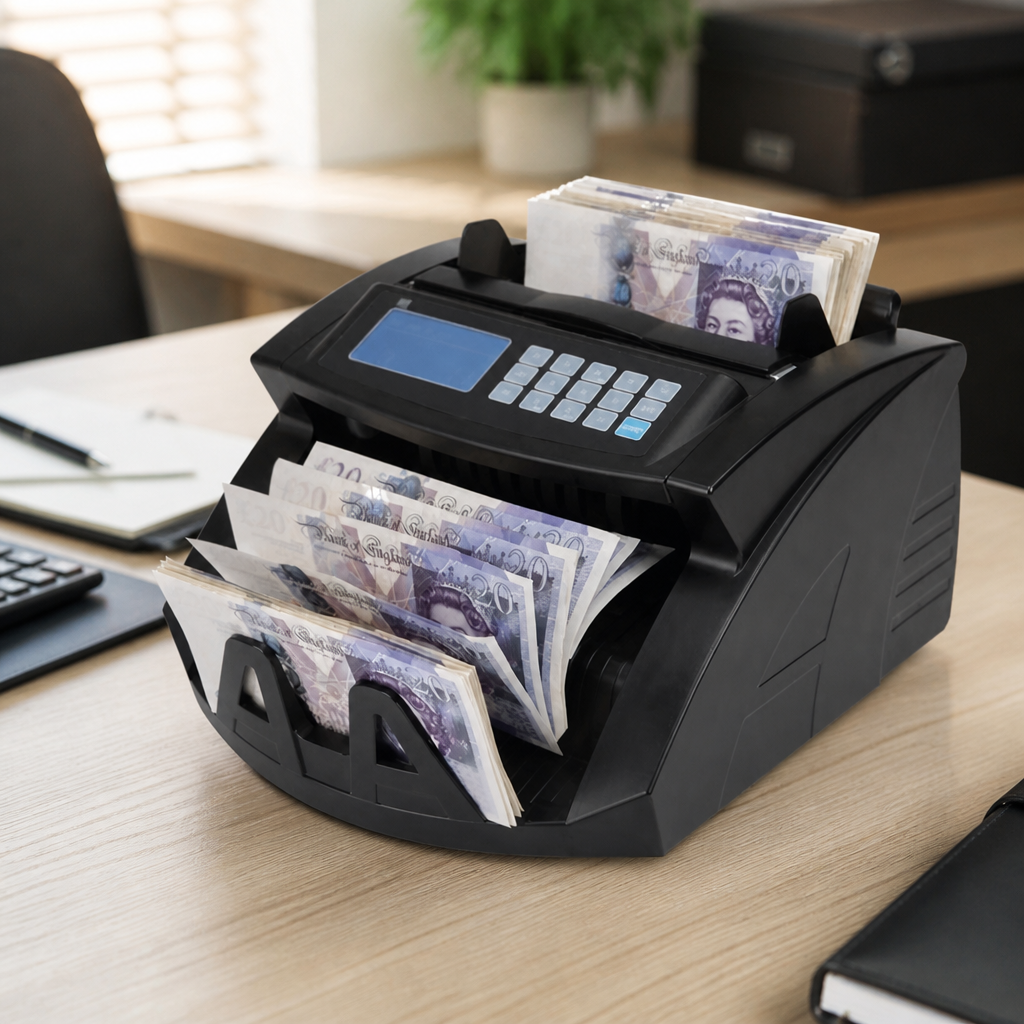 Commercial Banknote Counter with Add and Batch Functions
