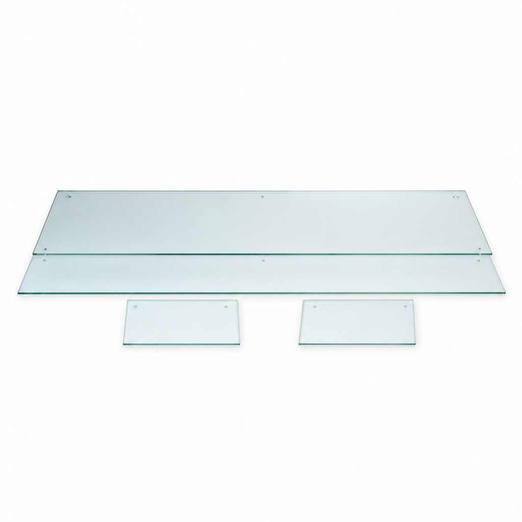 Commercial Countertop Replacement Glass Kit for GN 10x