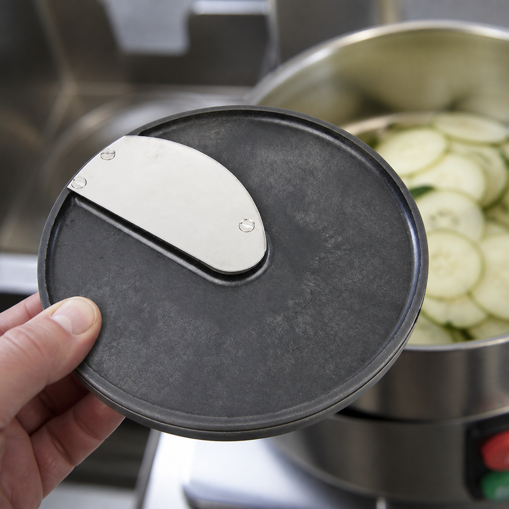 6mm slicing disc for commercial veg prep machines