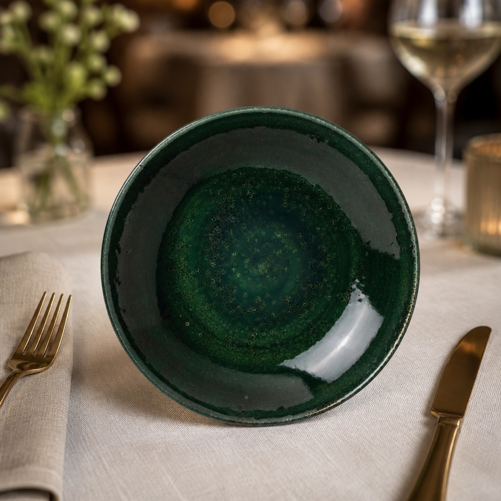 Commercial Coupe Bowls 253mm Burnt Emerald 12 Pack