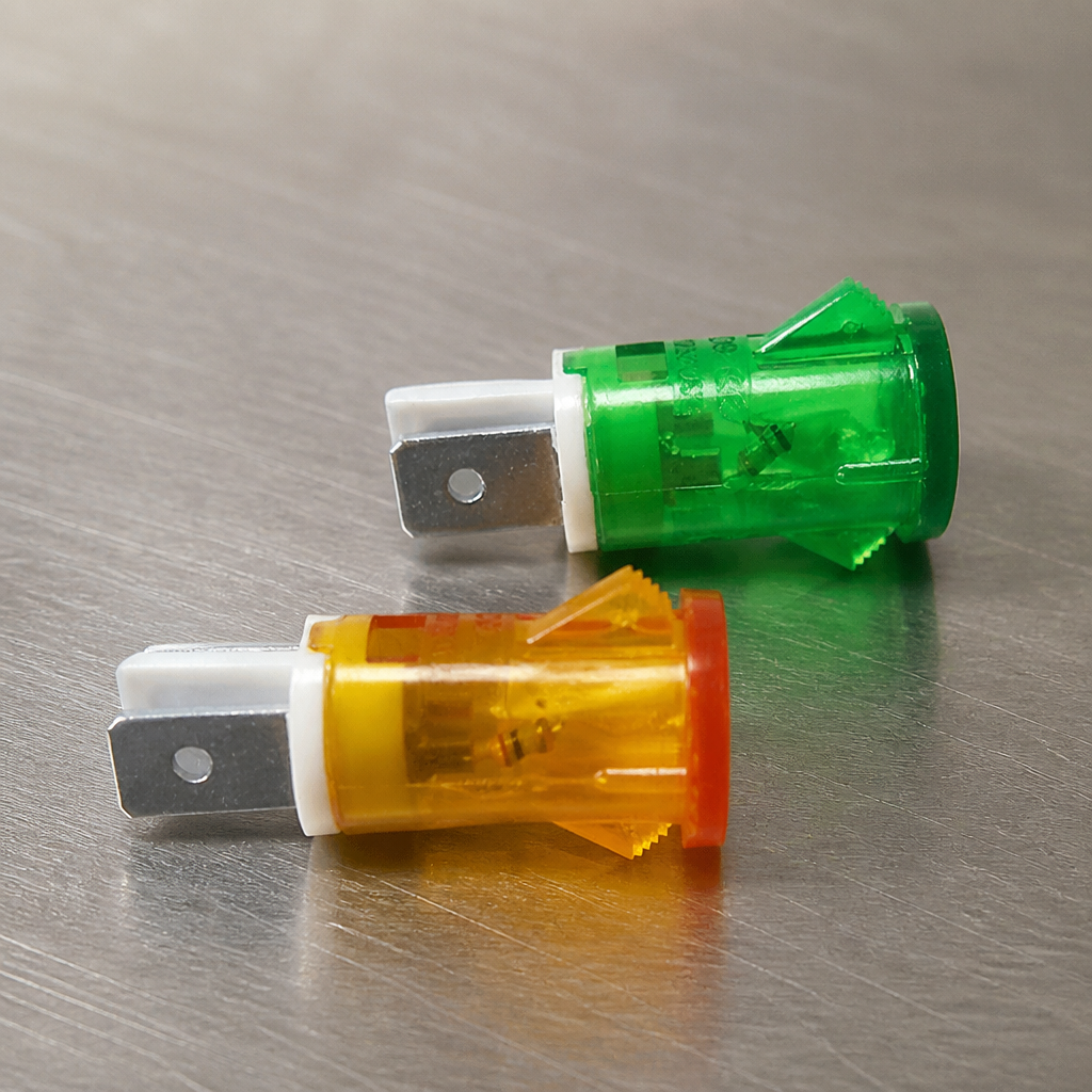 Replacement indicator lights for commercial catering equipment