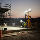 Premium 20W LED Floodlight with Twin Head, Adjustable Tripod Stand, 3600 Lumens for Construction and Site Work