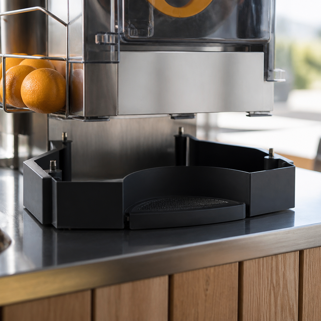 Commercial Elevation Base for Juicer Spare Parts Black Metal