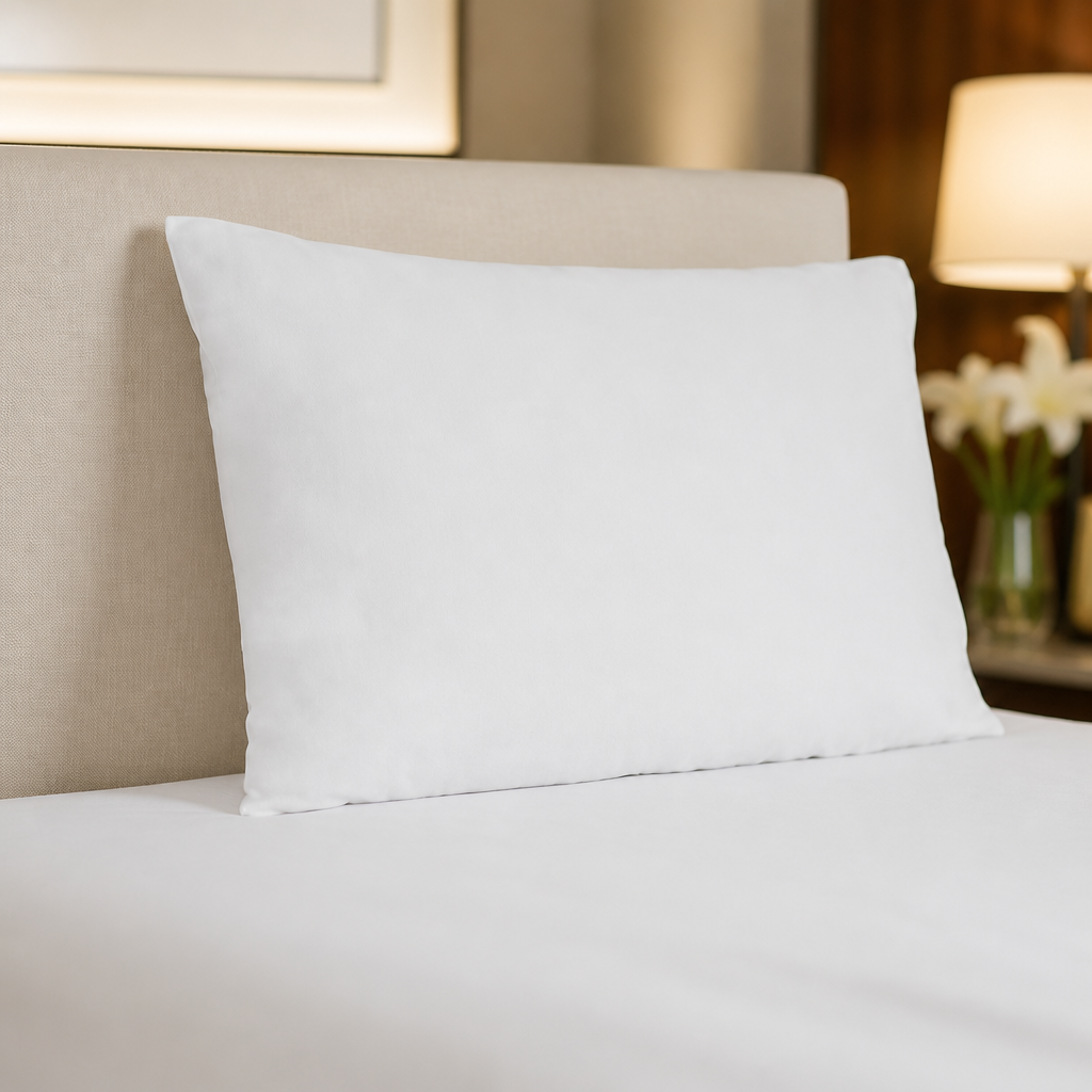 Commercial Pillow 450x700mm Flame Retardant Polyester