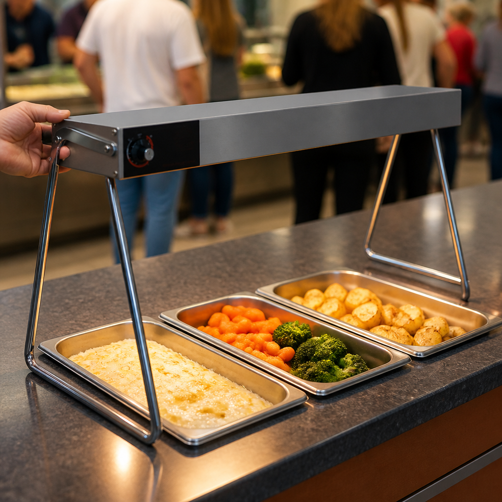 Commercial Electric Food Warmer 1067mm for Gastro Pans