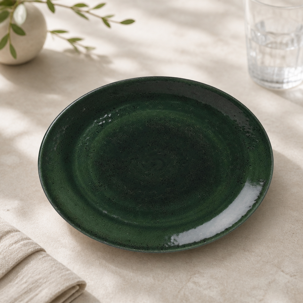 Commercial Coupe Plates Burnt Emerald 253mm 12 Pack