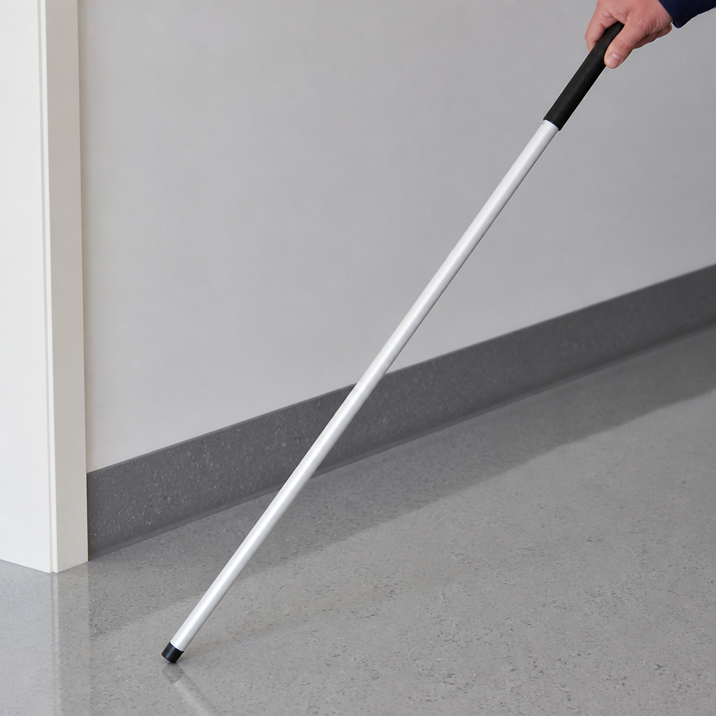 Colour Coded Handle with Clips for Commercial Cleaning 1370mm