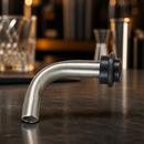 Commercial Stainless Steel Turn Down Spout 12mm for Taps