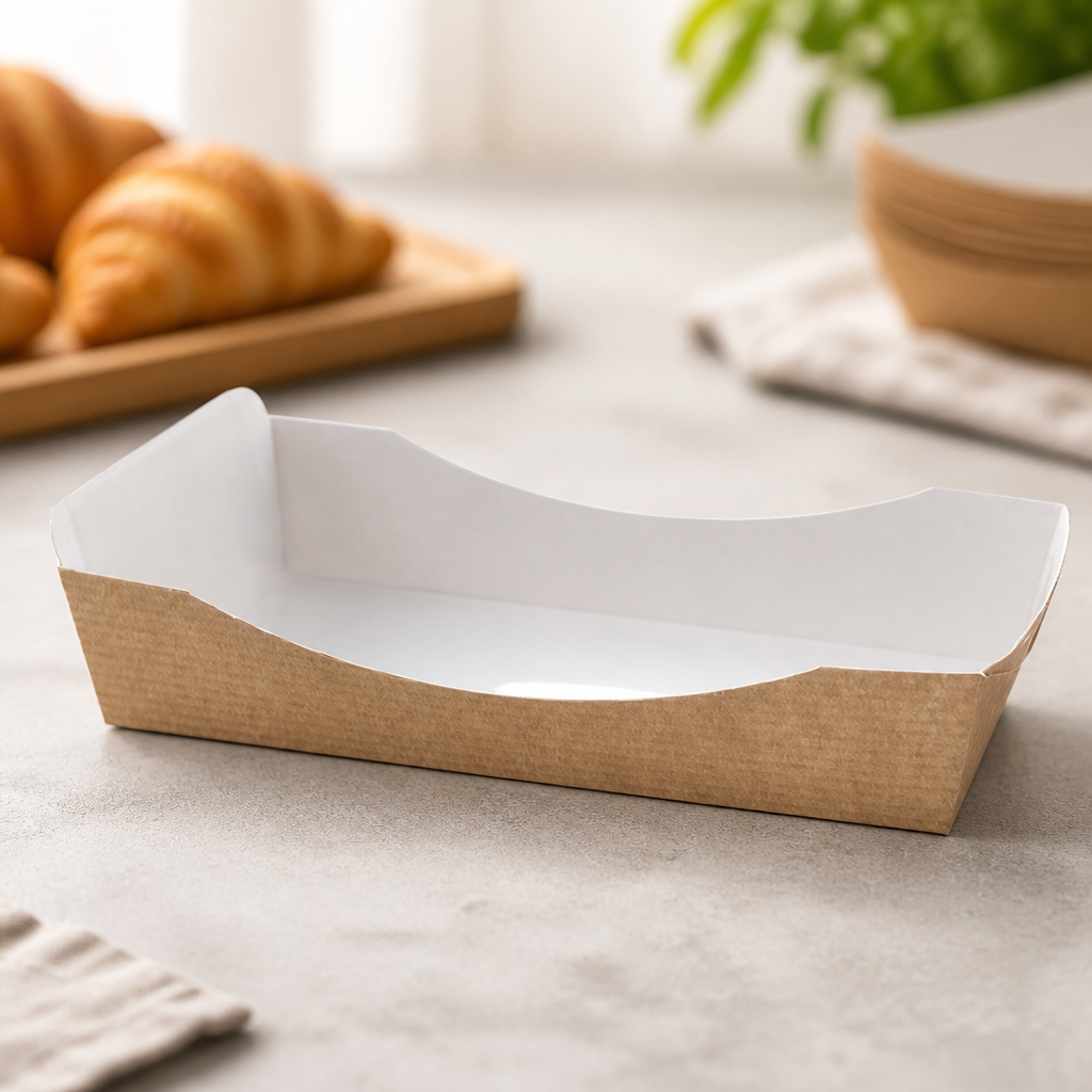 Commercial Baguette and Sandwich Containers 320 Pack