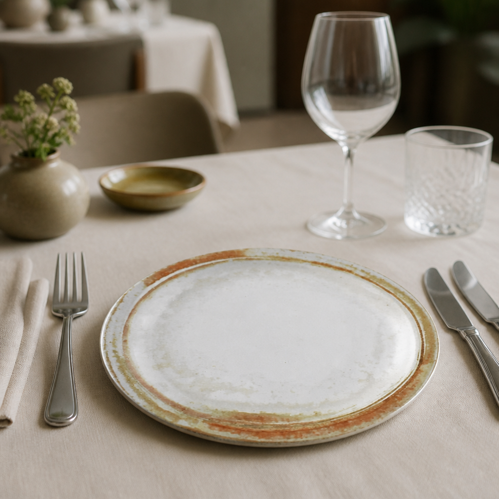 Commercial Finca Plates Sandstone 254mm - 12 Pack