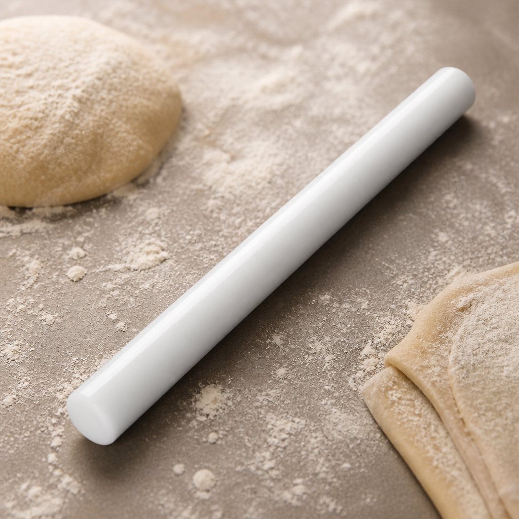 20 inch polyethylene rolling pin for kitchens