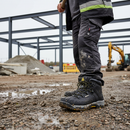 Premium Waterproof S3 Safety Boot with Durable Construction, Available in Sizes 3-15