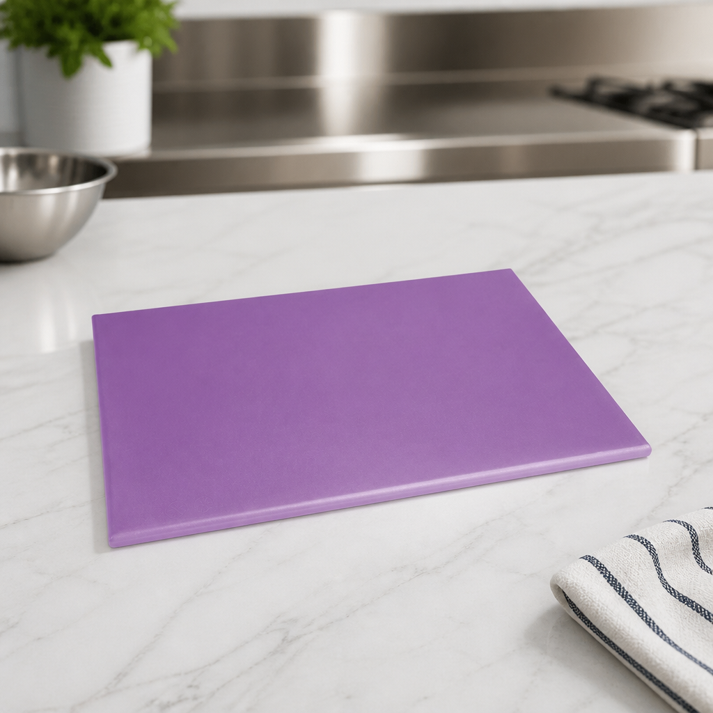 Commercial Antibacterial Purple Chopping Board 450x305mm