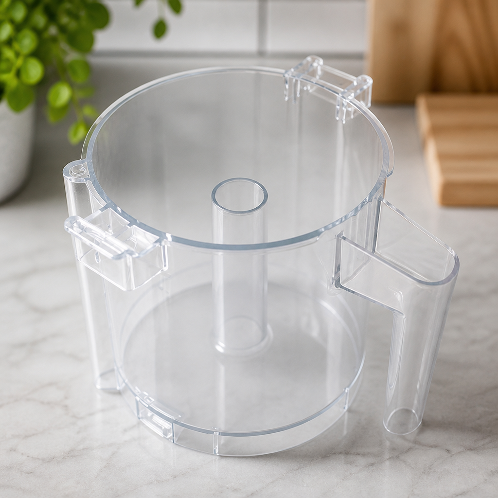 Replacement Batch Bowl With Handle for Commercial Food Processor