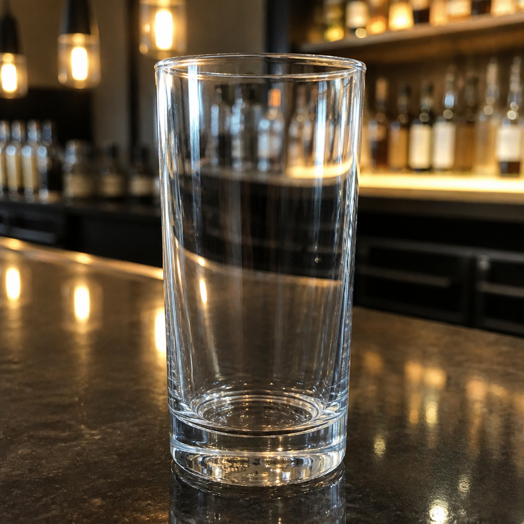 Nucleated Hi Ball Glasses 280ml CE Marked 48 Pack