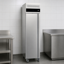 Commercial Single Door Fridge 231L Capacity Stainless Steel