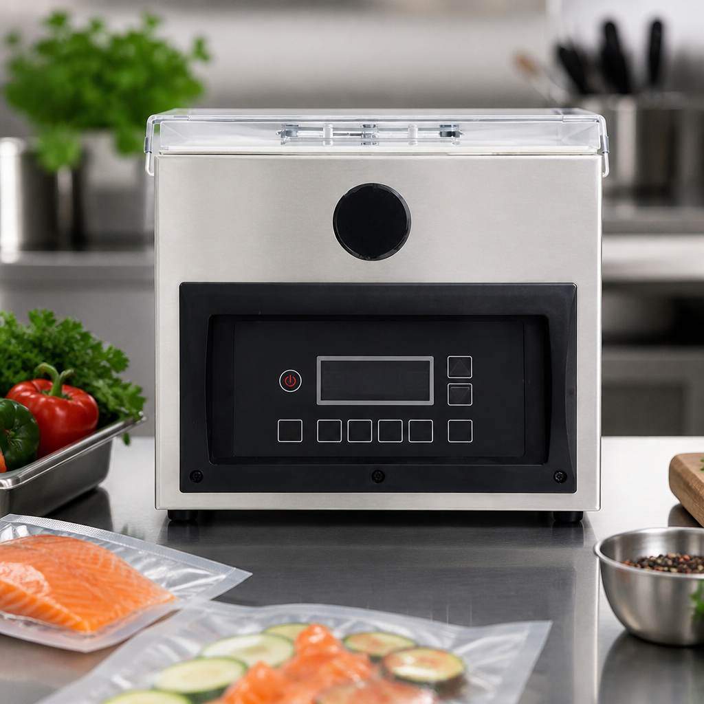 Commercial Digital Vacuum Packing Machine Stainless Steel 20L