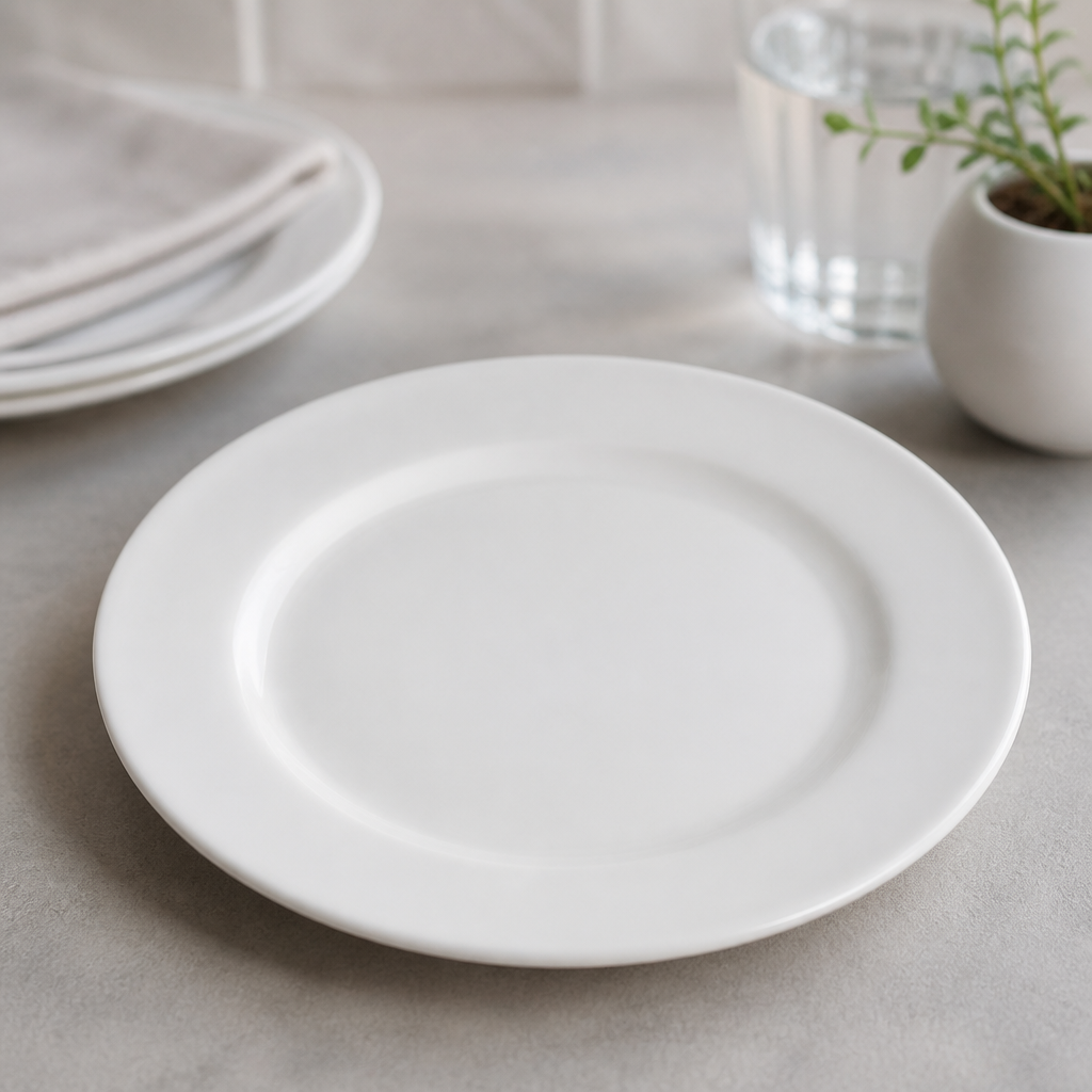 Commercial Winged Plates 230mm - 24 Pack