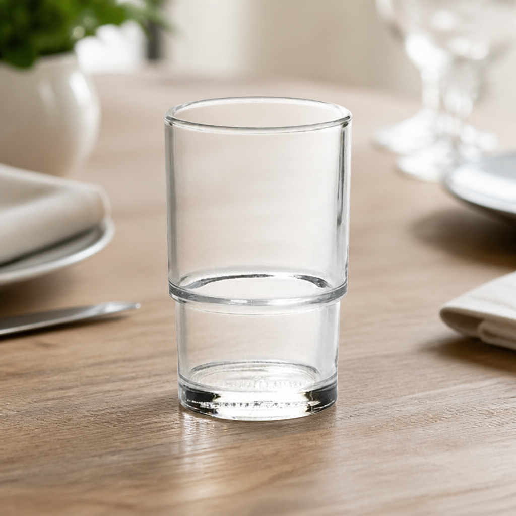 Horizon Clear Glasses Globe 73x 114mm (6 Pack)