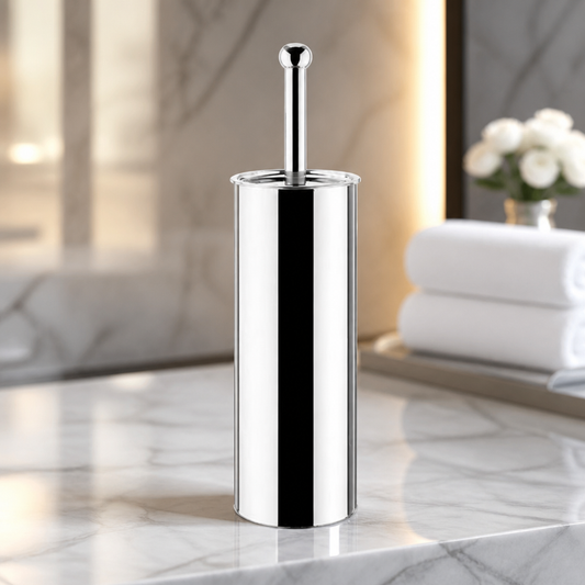 Commercial Toilet Brush with Slim Stainless Steel Holder