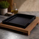 Cast Iron Sizzler Plate 200x200mm for Commercial Use