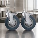 Commercial Braked Castors 2 Pack for Catering Equipment