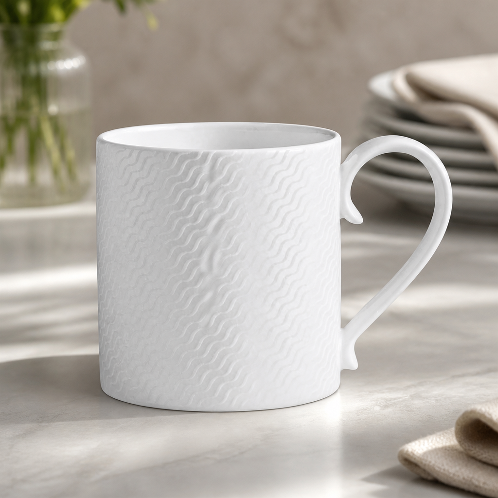 Commercial Coupe Mugs 350ml Pack of 12 for Hospitality Use