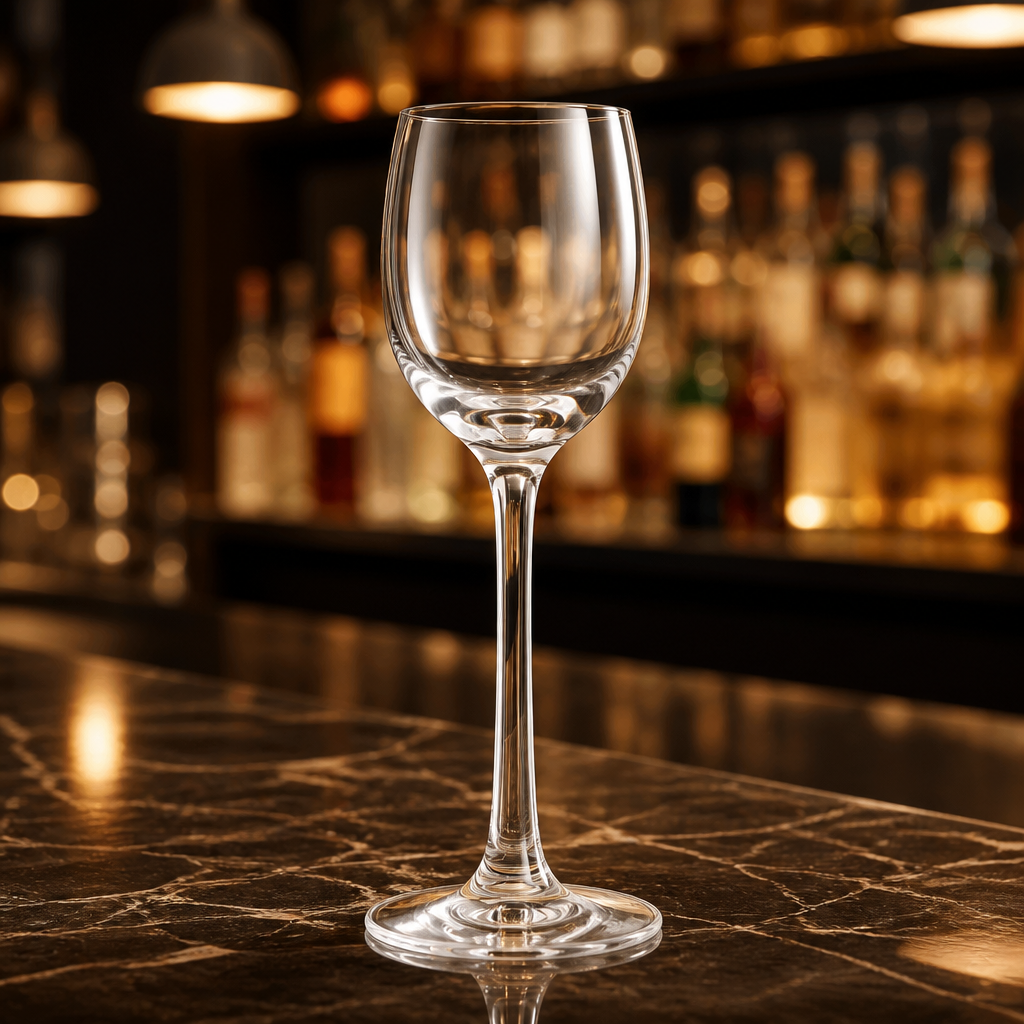 Set of 6 Commercial Liqueur Glasses 100ml for Bar Service