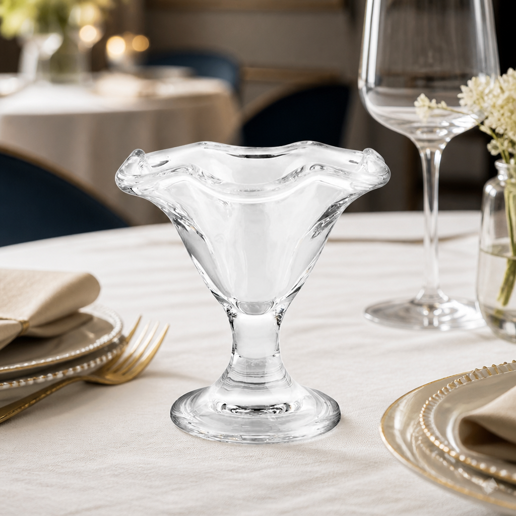 Commercial Large Dessert Glasses 185ml - 6 Pack