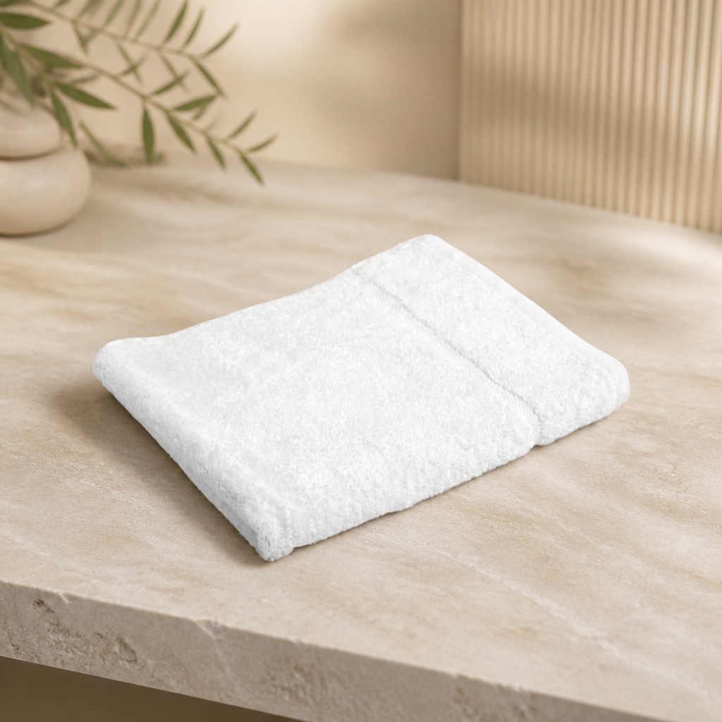 Commercial Cotton Hand Towels 50x90cm for Spa and Hospitality