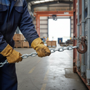 Premium Galvanised Long Link Chain 9.5MM x 1M - Durable Heavy Duty Steel for Robust Applications