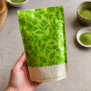 Commercial Matcha Tea Pouch 100g High in Fibre and Protein