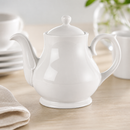 Commercial Tea and Coffee Pots 852ml - 4 Pack Durable Whiteware