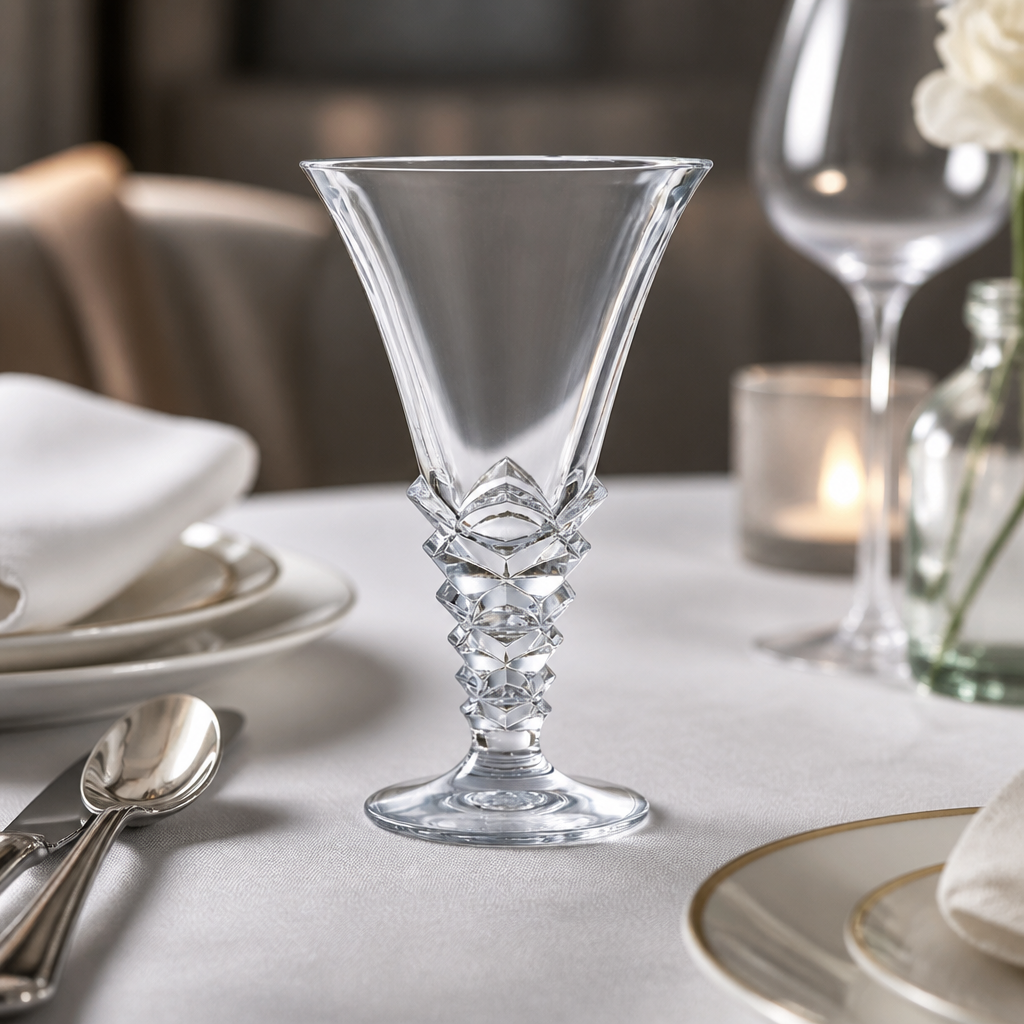 Commercial 370ml sundae glasses pack of 24 clear dessert dishes