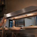 Commercial Single-Tier Heated Overshelf for Hot Cupboards